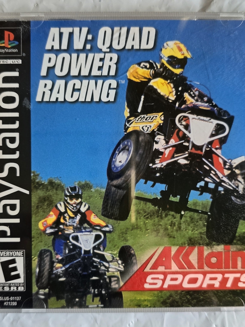Sony PlayStation ATV: Quad Power Racing – Blue / Yellow